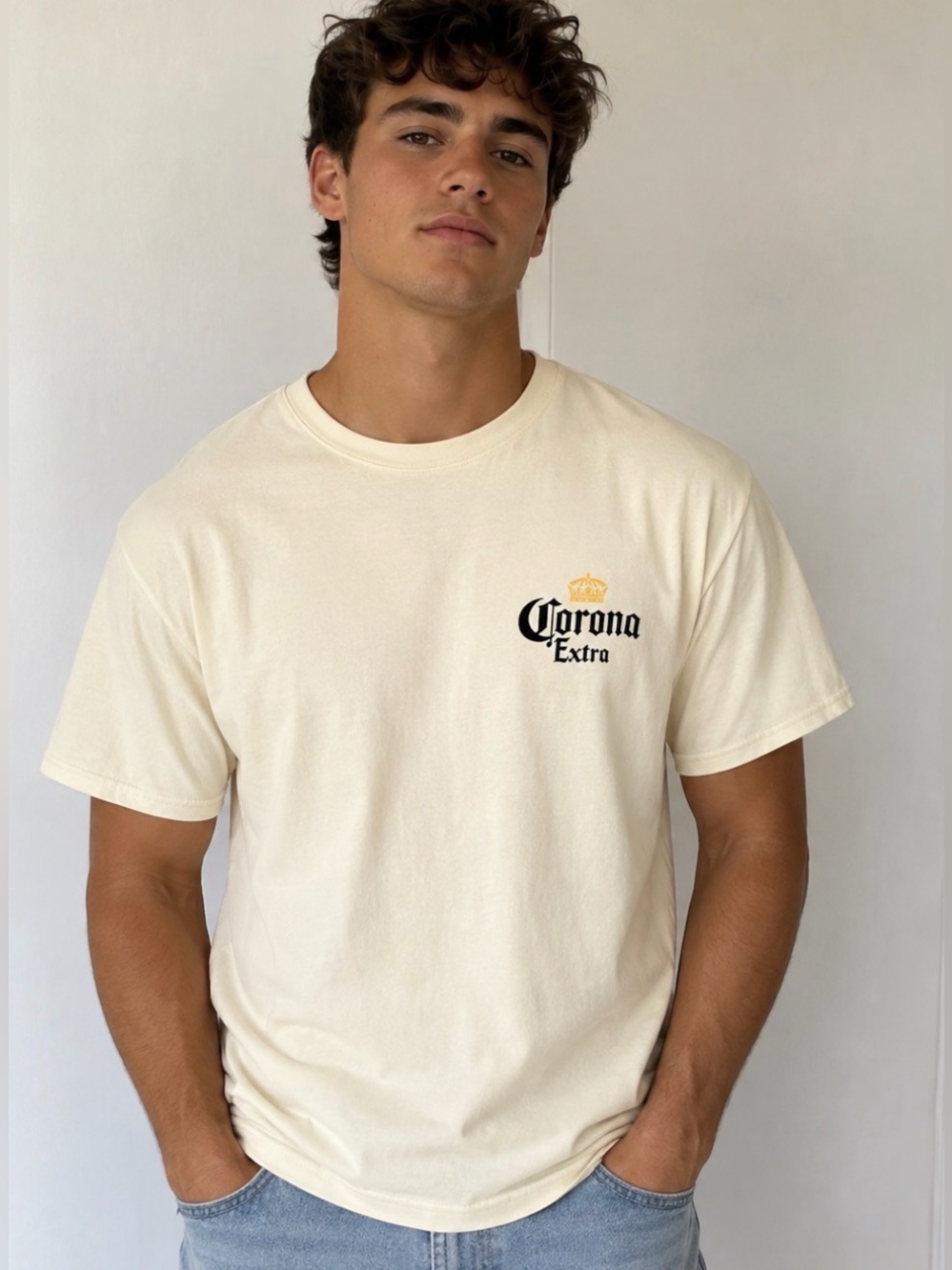 T-shirt Corona Ripple Junction, Men’s Size Large NWOT